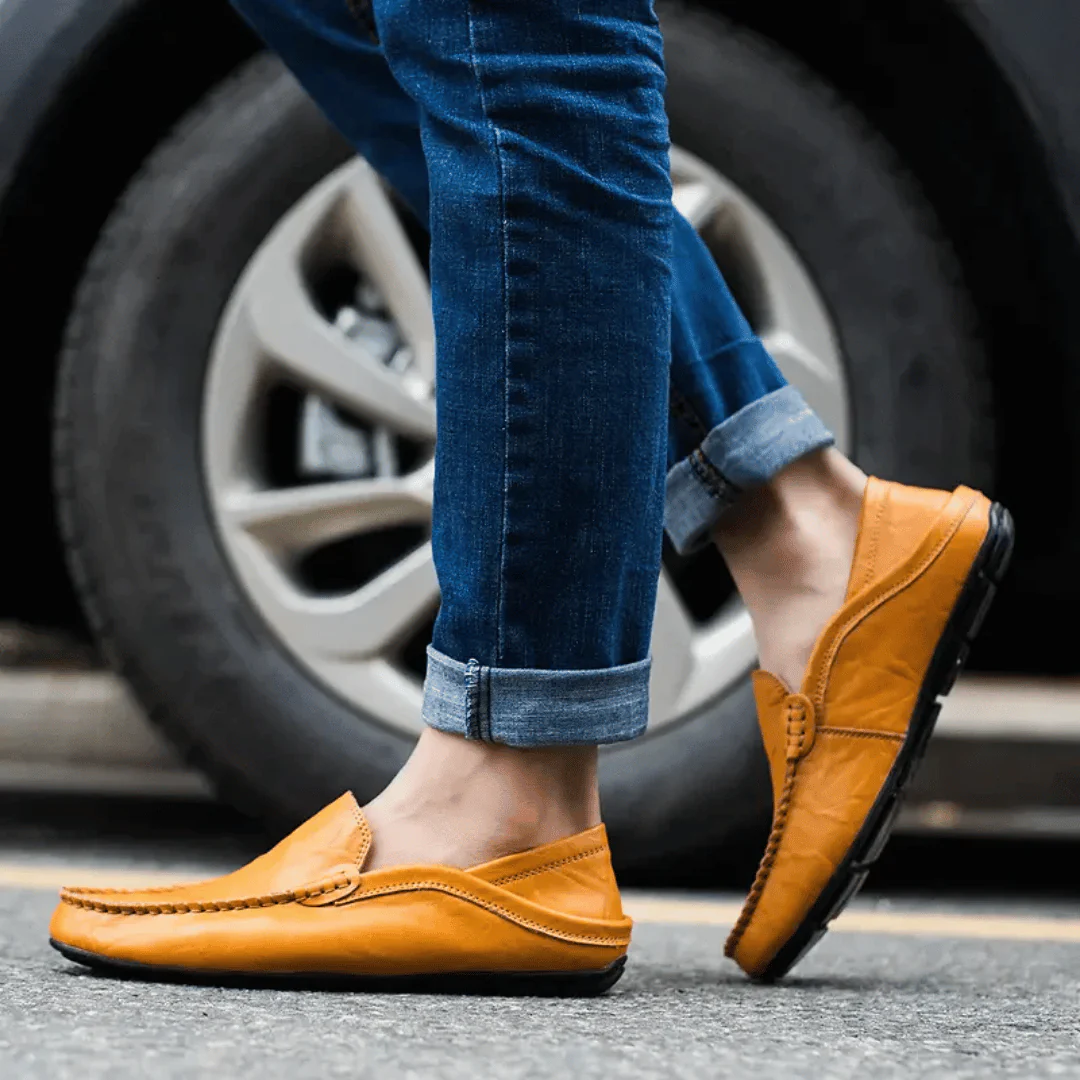 Lloyd™ | Handgjorda casual loafers i läder